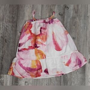 GAP Toddler Watercolor Halter Dress - Pink, Orange, Purple